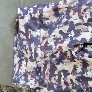 Long soft multi-colored leggings